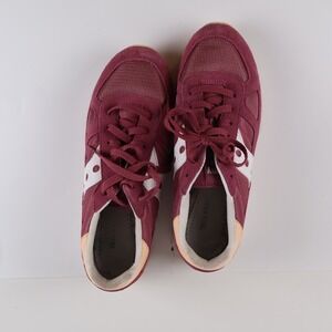 Saucony Shadow 5000 Maroon Suede Mesh Sneakers 8.5